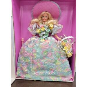 Spring Bouquet Barbie Doll
